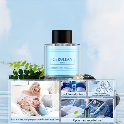 Smart Car Aromatherapy Diffuser with 3 Modes & Fragrance Oil