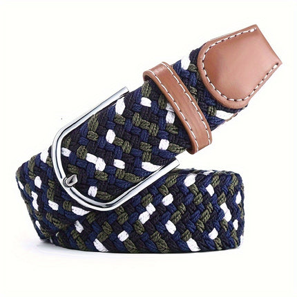Unisex Elastic Canvas Golf Belt