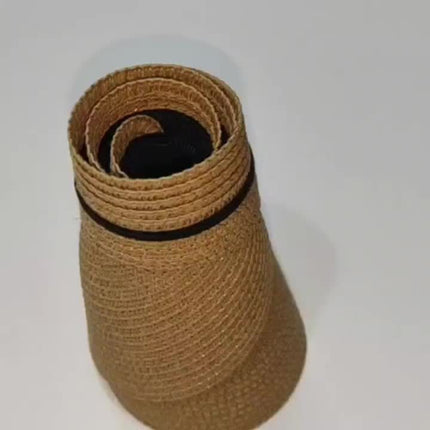 Women's Foldable Straw Sun Hat
