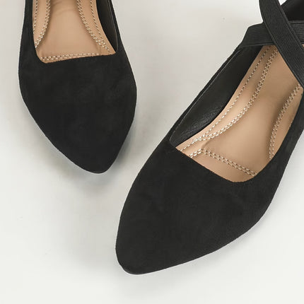 Elegant Crisscross Ballet Flats