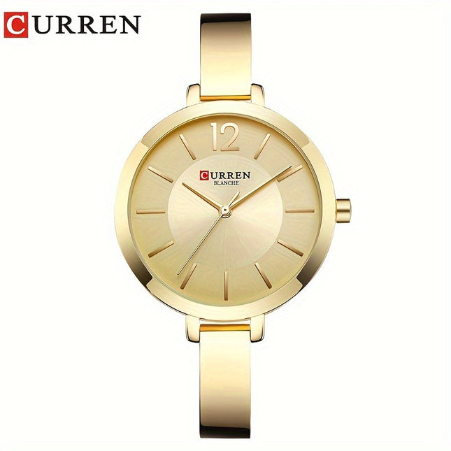CURREN Women's Golden Quartz Watch