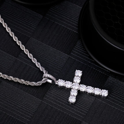 ICED CHICS Golden Cross Necklace