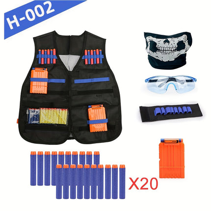 Ultimate Tactical Vest Kit for Nerf - Monti Bargains