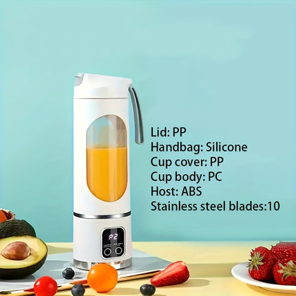 Portable USB-Rechargeable Blender – Perfect for Smoothies & Shakes