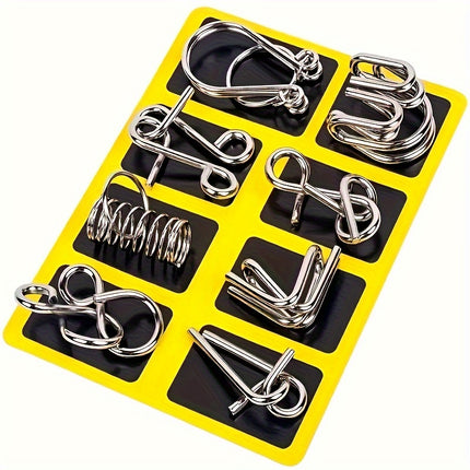Metal Puzzle Set – Unlock the Magic Challenge Game