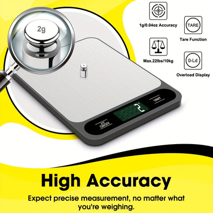 Digital Food Scale – 22lb/10kg Precision Tool