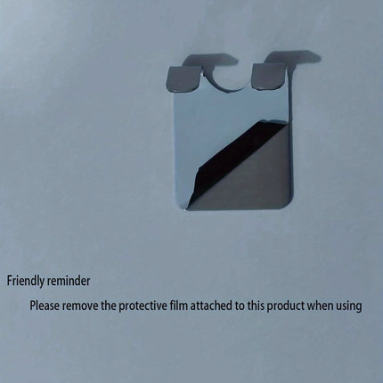 Sleek Stainless Steel Razor Holder – Punch-Free Wall Hook - Monti Bargains