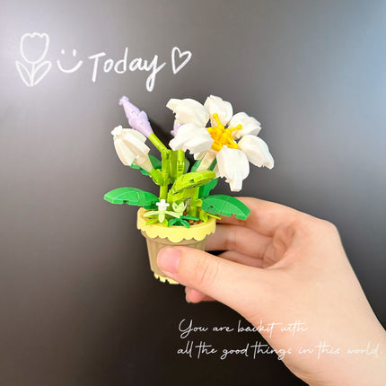Eternal Flower Puzzle Building Blocks – Creative Assembly Set