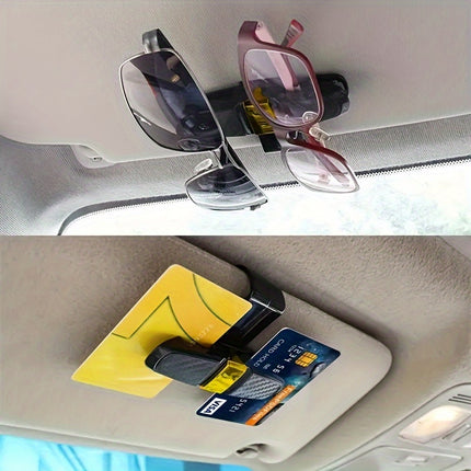 Car Visor Glasses Holder - Universal Eyewear Storage Clip