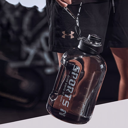 1700ml Sports Water Bottle with Straw – Large Capacity