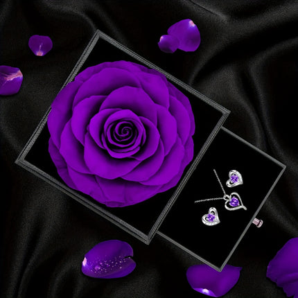 Elegant Heart-Shaped Gemstone Set