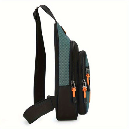 Men's Waterproof Crossbody Chest Bag