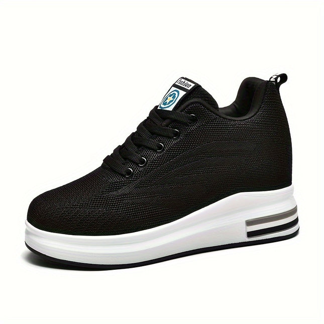 Breathable Hidden Lift Sneakers