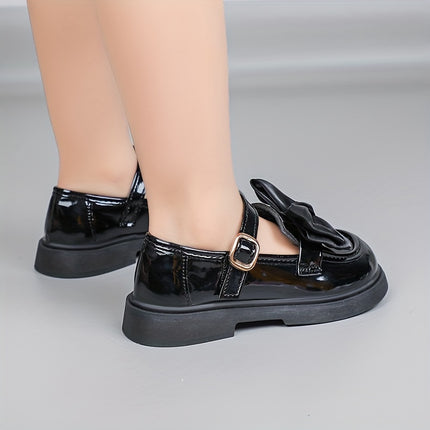 Chic Girls' Bowknot Mary Jane Flats