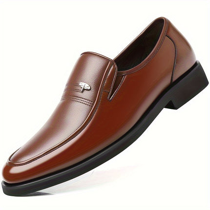 Men’s Genuine Leather Slip-On Loafers