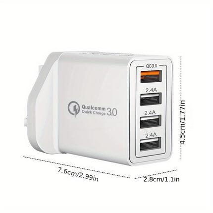 Ultimate 4-Port USB Charger - Monti Bargains
