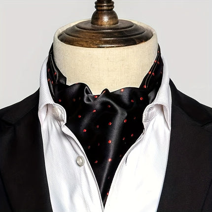 Retro Men’s Double-Sided Shirt Scarf
