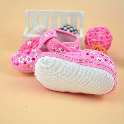 Trendy Flower Sneakers for Baby Girls