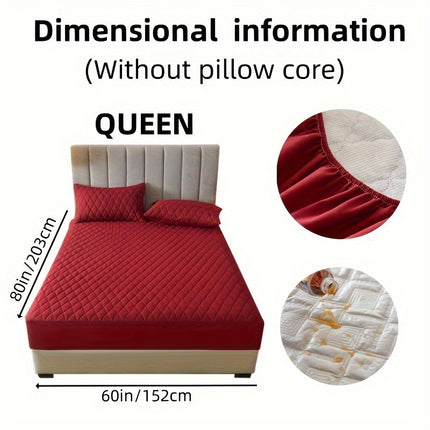 Waterproof Fitted Sheet Set - Soft & Comfortable Bedding