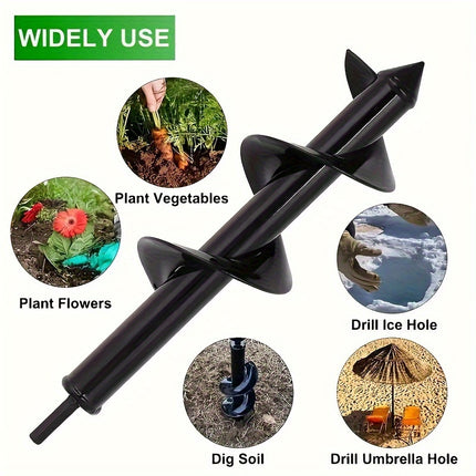 Electric Drill Bit for Effortless Planting & Ground Digging