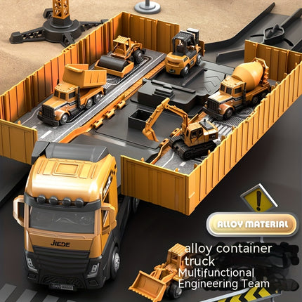 Giant Alloy Crane Toy Set