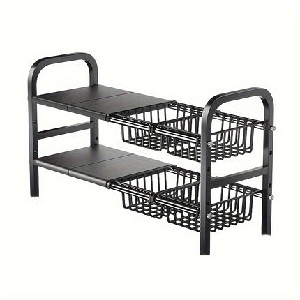 Expandable Sink Storage Rack Set