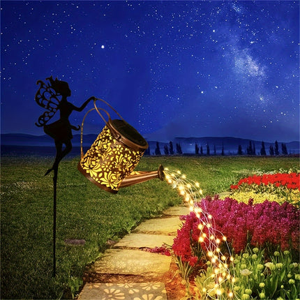 Solar Watering Can Fairy Light - Magical Garden Decor