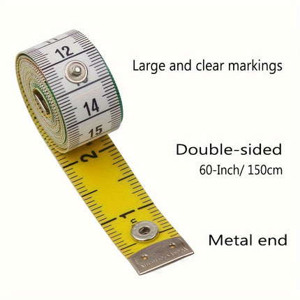 60-Inch Precision Tape Measure with Buckle