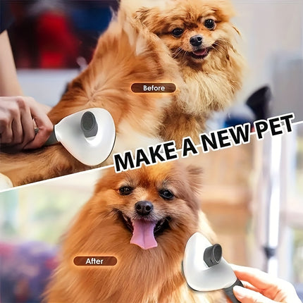 Self-Cleaning Pet Brush – Grooming Made Effortless - Monti Bargains