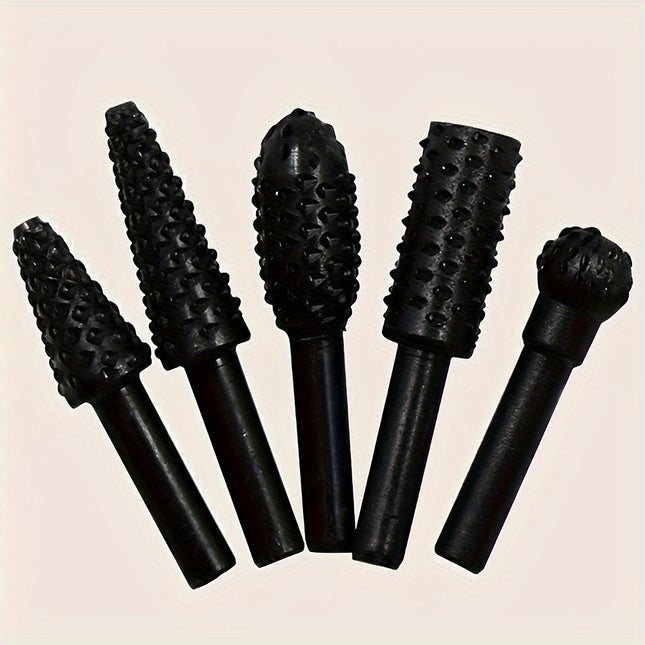 5pcs Woodworking Rotary File Set