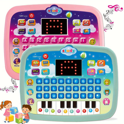 Kids Learning Tablet with LED Screen - Monti Bargains