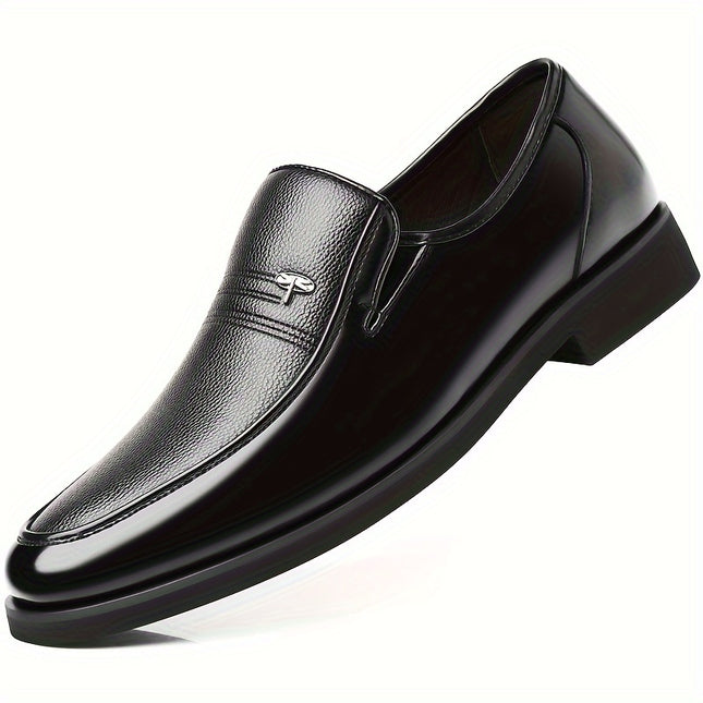 Men’s Genuine Leather Slip-On Loafers