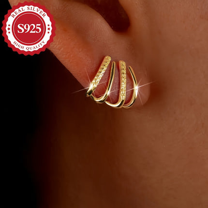 Elegant S925 Zirconia Earrings