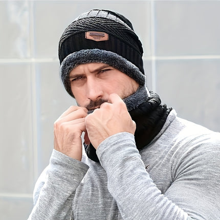 Men’s Warm Hat & Scarf Set