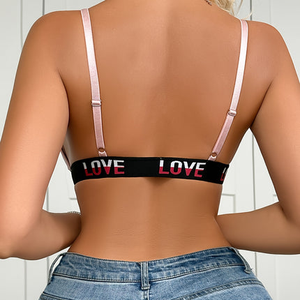 Elegant Front Closure Push-Up Bra
