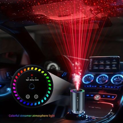 Smart Car Aromatherapy Diffuser with 3 Modes & Fragrance Oil