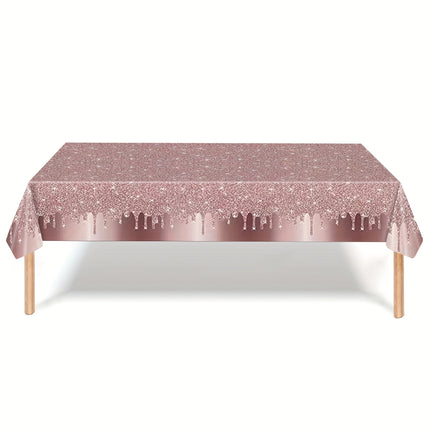 41pcs Pink & Rose Golden Birthday Party Set