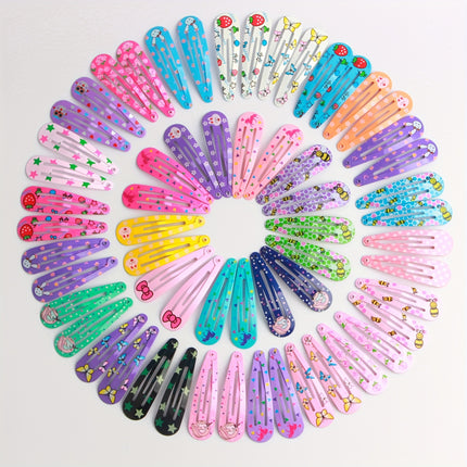 10/30pcs Baby Girls Cute Star & Butterfly Hair Clips