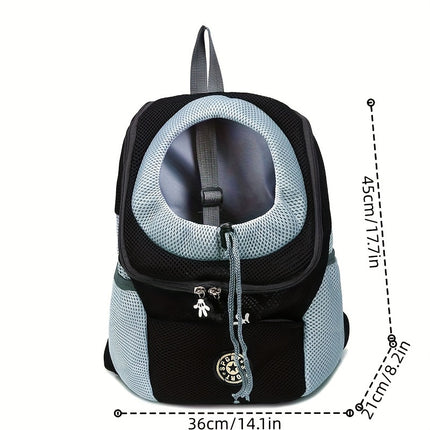 Breathable Dog Carrier Backpack for Travel & Adventuresrips - Monti Bargains