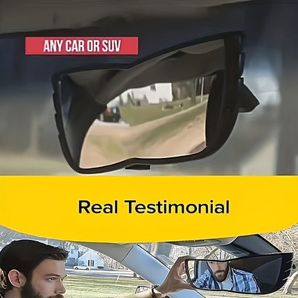 Wide-Angle Car Rearview Mirror – Enhanced Visibility & Safety