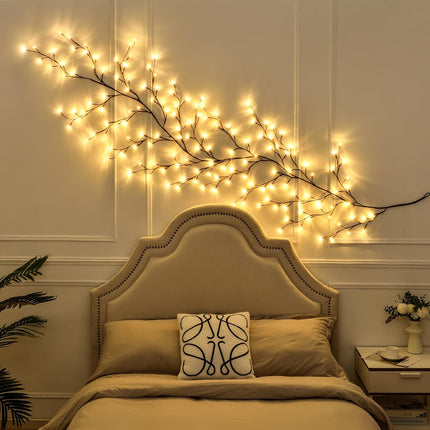 Ledoor 96LED Branch Twig Lights - USB & Battery Operated