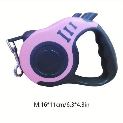 Dual Switch Retractable Dog Leash - Monti Bargains