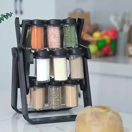 18-Jar Rotating Spice Rack