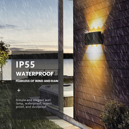 6W LED Wall Lamp - Waterproof, Easy Install for Indoor/Outdoor