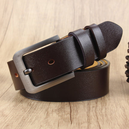 Men's PU Leather Pin Buckle Belt