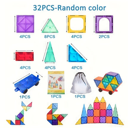 Magnetic Building Blocks Set – Creative DIY Construction Fun