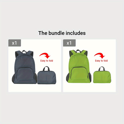 Foldable Travel Backpack for Women