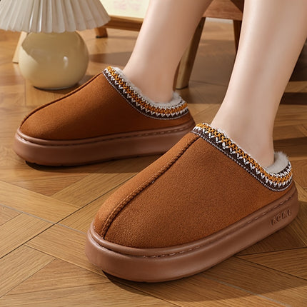 Ethnic Style Winter Fashion Slippers