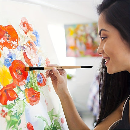 32-Piece Nylon Bristle Paint Brush Set