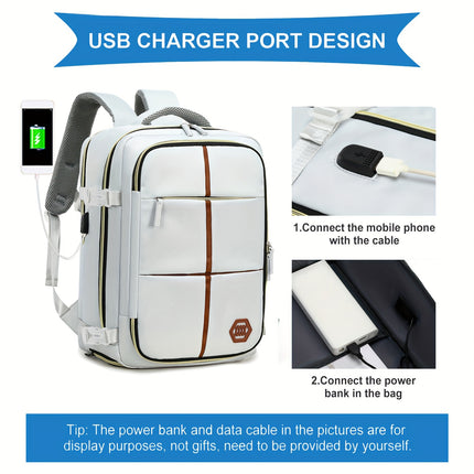 Versatile Travel Backpack with Shoe Compartment